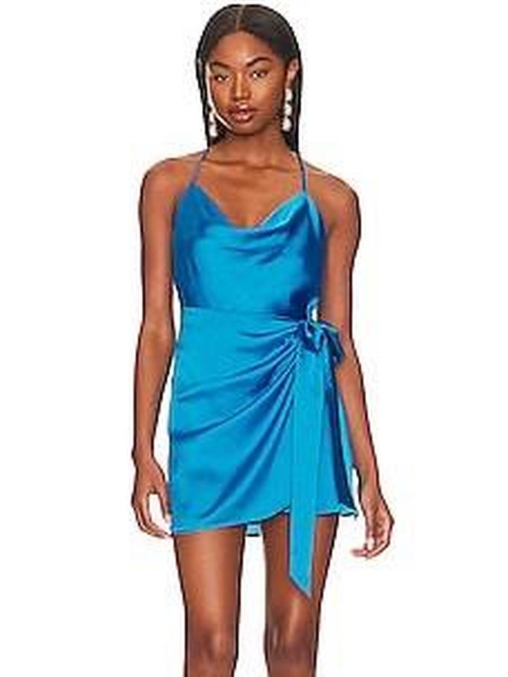 Show Me Your Mumu Eve Satin Mini Dress